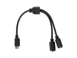Cable Mini Din De 4 Pines A 2 Mini Din De 4 Pines, Terminal S Profesional, Conector Divisor En Y Mini Din De 4 Pines