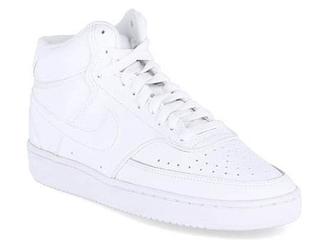 Zapatillas Deportivas NIKE Court Vision Mid Mujer (Blanco -Material Sintético -40,5)