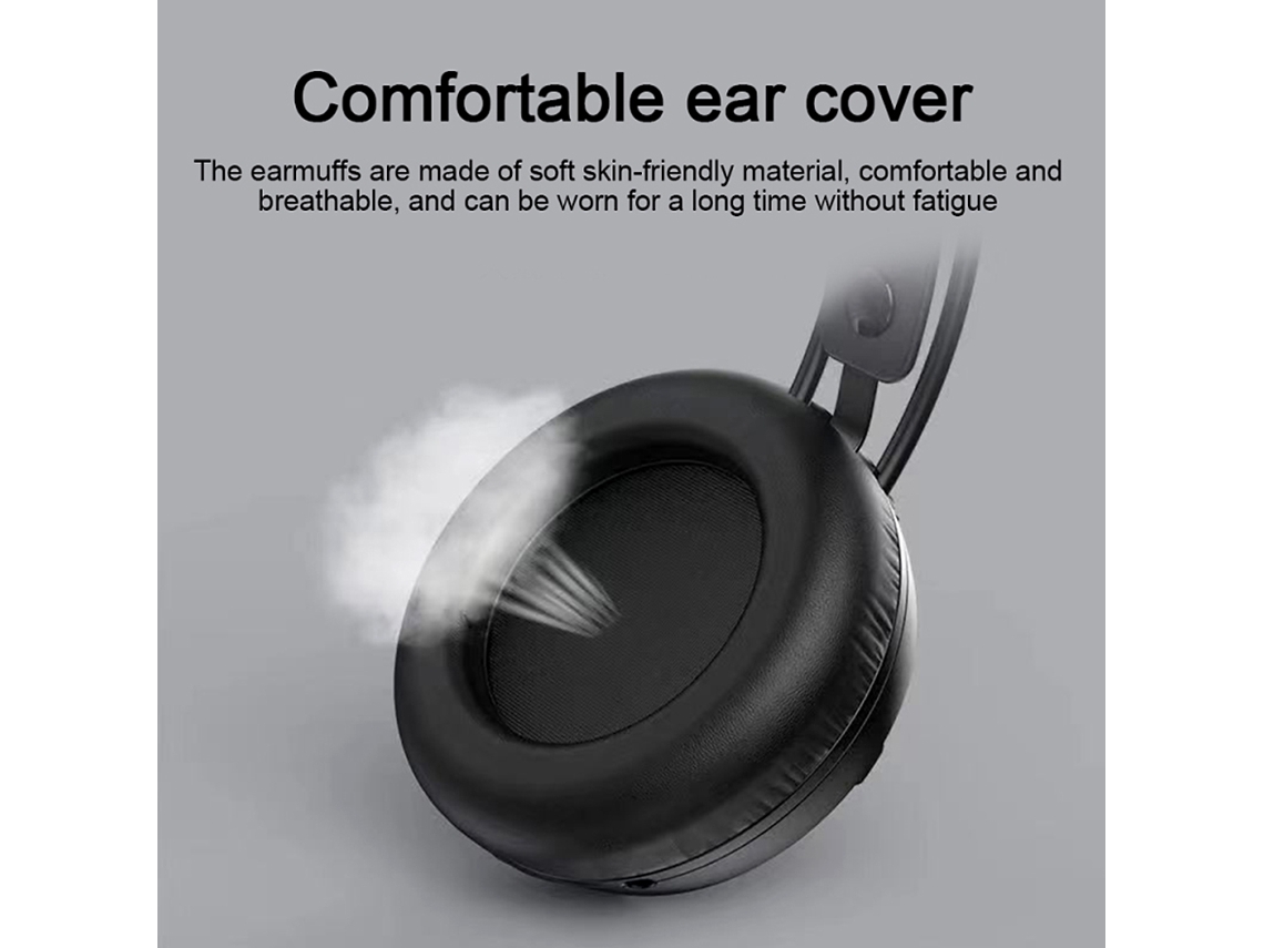Auriculares Para Juegos Lenovo G30 Con Cable, Sonido Estéreo Rgb 7.1 Supraaural, Micrófono, Cancelación De Ruido Y Conexión Usb/3,5 Mm.