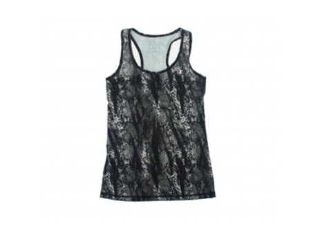 Camiseta de Mujer CHAMPION Poly Negro (S)
