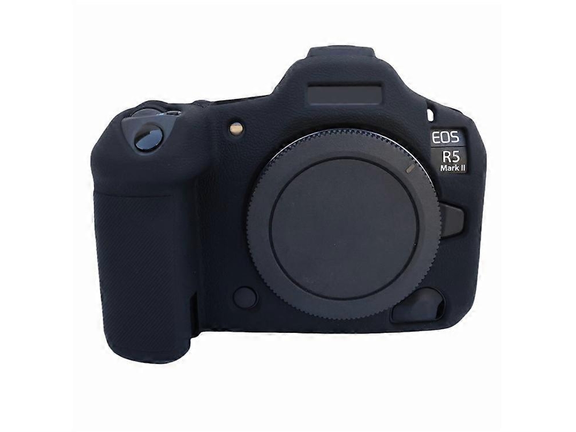 Funda protectora de silicona antiarañazos compatible con la cámara Canon EOS R5 Mark II
