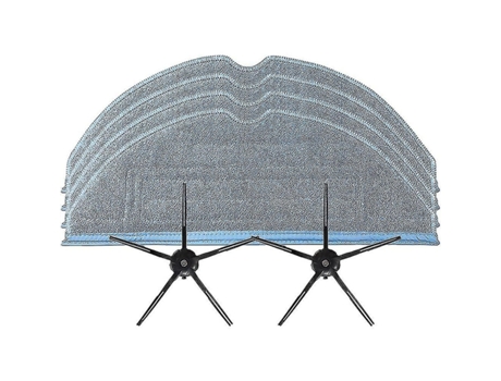 Accesorio Aspiradoras Compatibilidad Universal Toallitas Cepillo Lateral Roborock T7S Plus S7