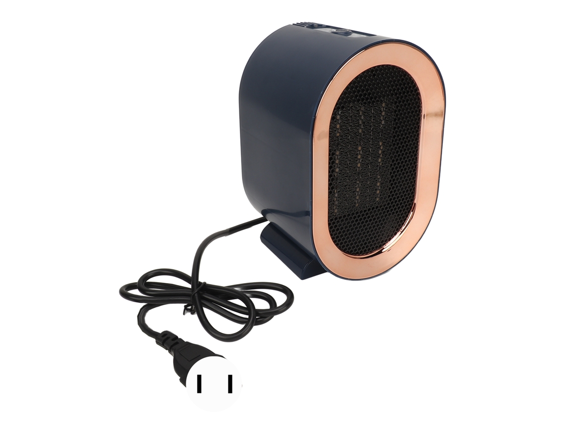 Calentador eléctrico silencioso PTC de 1200 W, color azul, 110 V (EE. UU.)