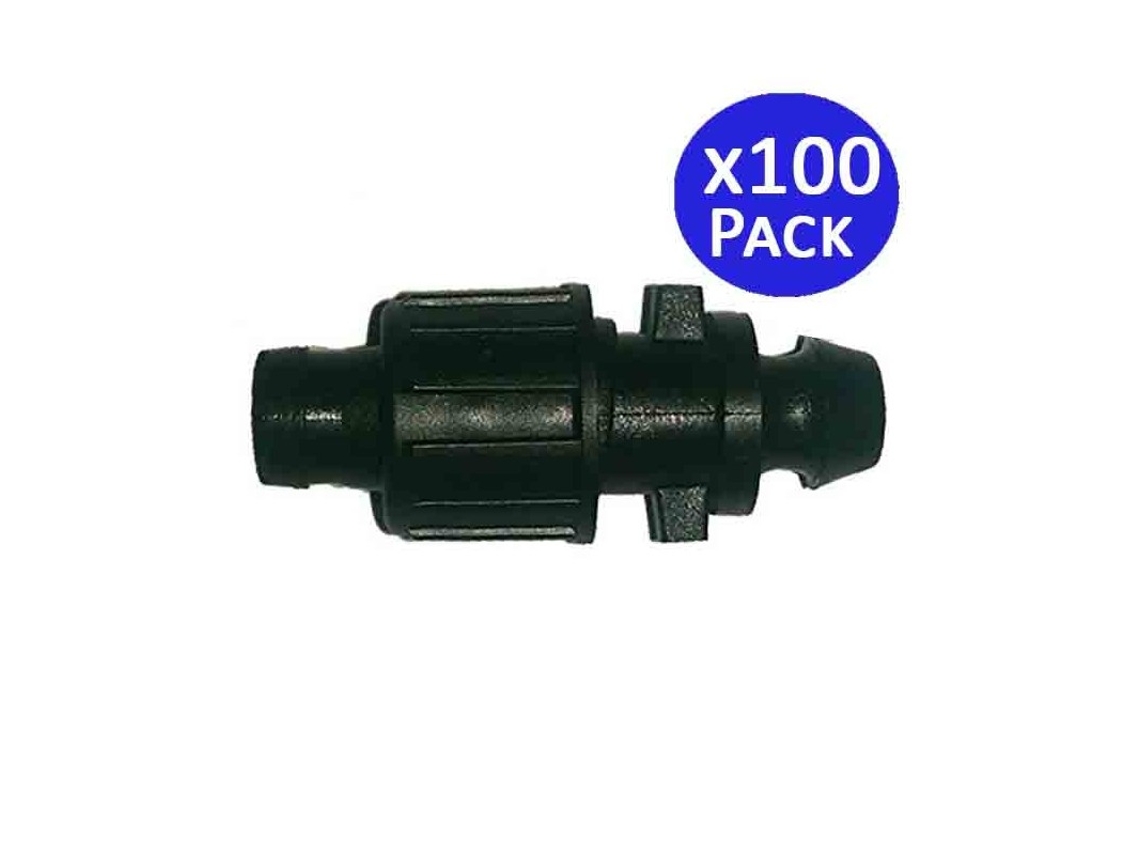 Conexion Cinta de Riego 16Mm a Toma Pack 100 SUINGA