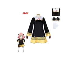 Ats-traje De Cosplay Para Niña, Vestido Dulce Con Accesorios, Ideal Para Halloween Y Uso Diario