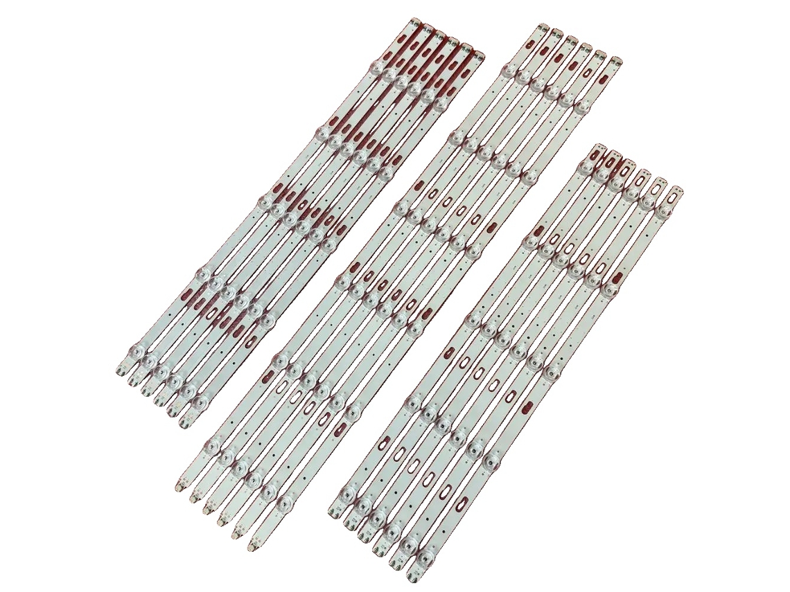 Tira de retroiluminación LED, compatible con 43TU7000, 85AU7100, UE85AU7105, de bajo consumo, fuente de alimentación de CC OEM