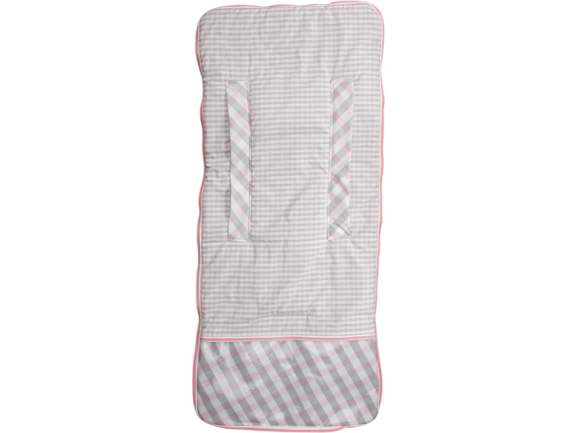 Colchón de Cuna BABYLINE Ligero Reversible Summer Rosa (80 x 35 x 3 cm)