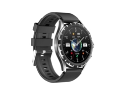 Smartwatch YIZHOOD TE512 Bluetooth Llamadas Música 1.45'' Pantalla Grande Negro