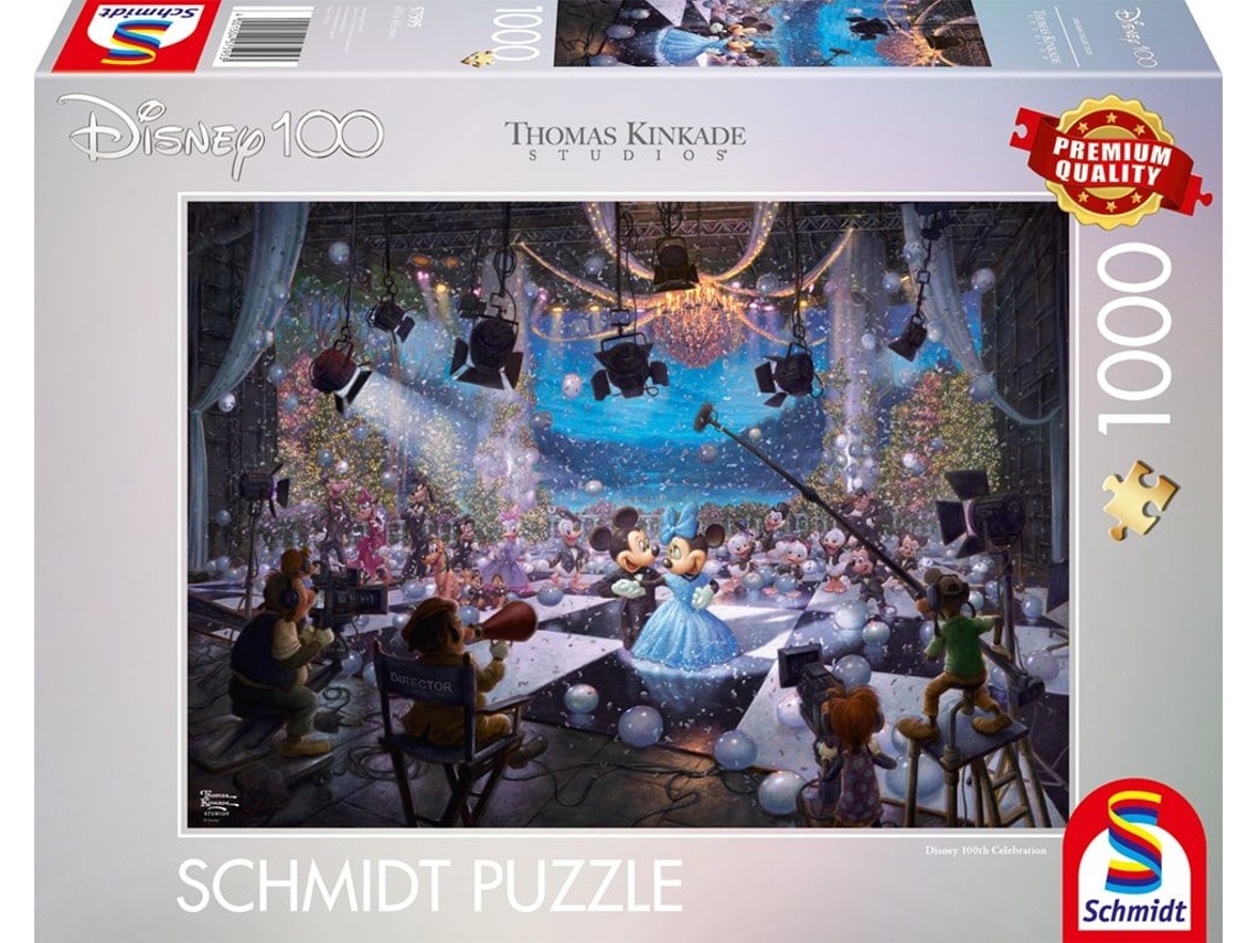 Puzzle SCHMIDT SPIELE Disney 100th Celebration rompecabezas 1000 pieza(s) Dibujos
