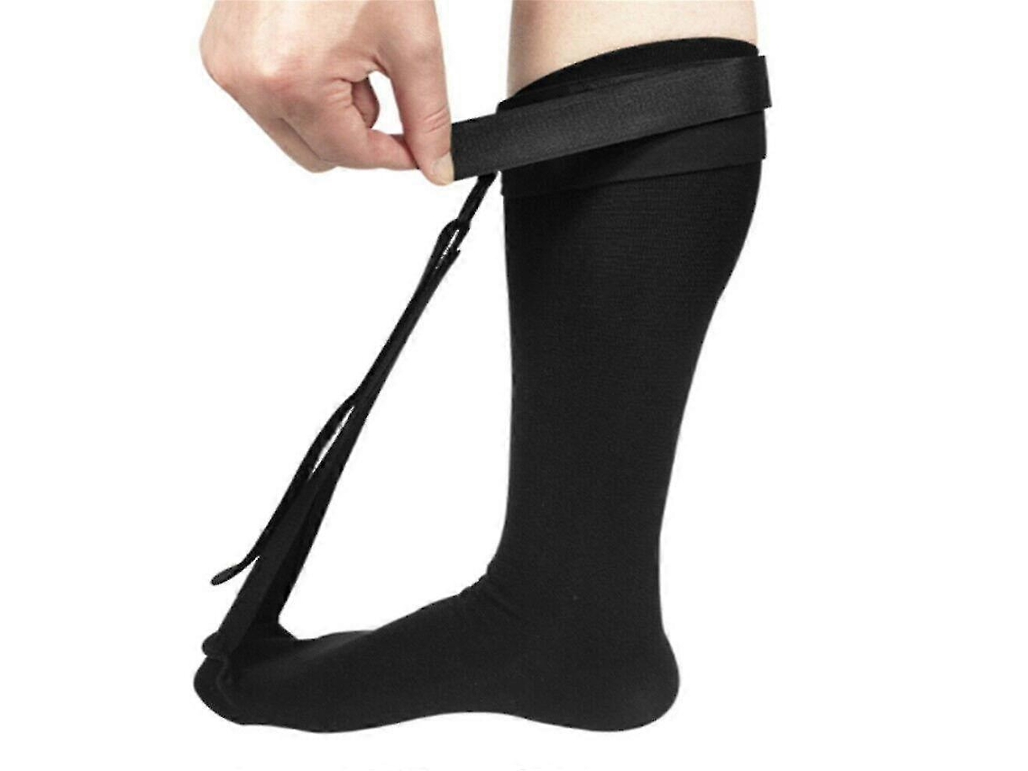 Calcetin Para Fascite Plantar E Dor De Calcanhar Com Suporte Noturno Ajustável Leve E Respirável 18cm*16cm*4cm