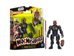 Figura personalizable de 5 pulgadas de Darth Maul de Mixmashers para mezclar y combinar con accesorios, Star Wars, a partir de los 4 años