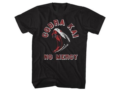 Camiseta ROCKINSTONE Cobra Kai No Mercy Karate Kid (L)
