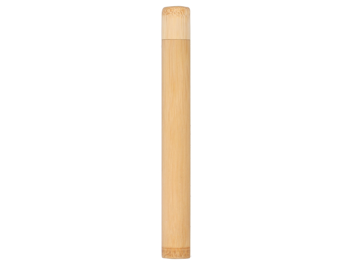 Lata de té redonda Almacenamiento natural Bambú carbonizado ecológico KOFIHETY
