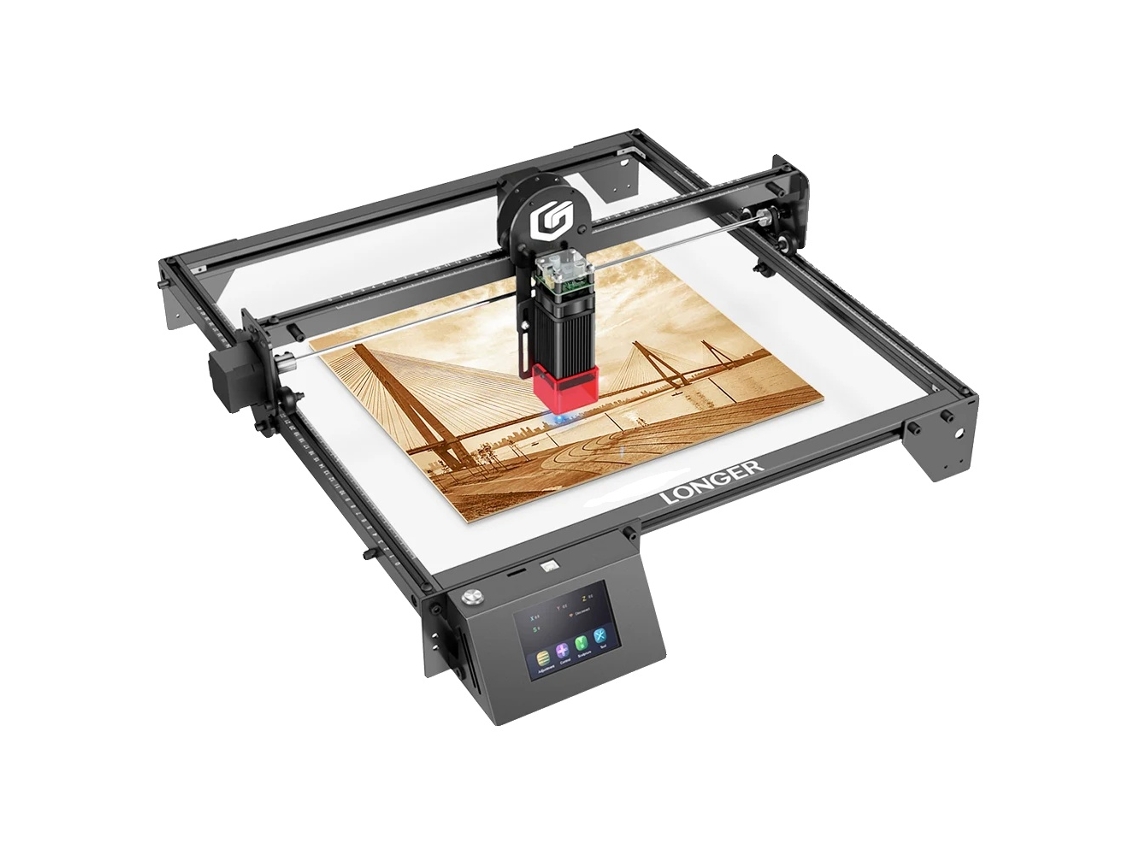 Grabadora láser, pantalla táctil, grabado sin conexión, Ray5 10w