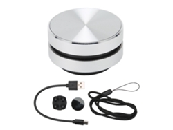 Junli-altavoz Mini Inalámbrico De Conducción Ósea Bluetooth Plateado
