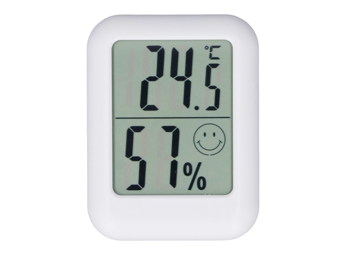 Medidor Digital De Temperatura E Umidade Com Display Preciso Termômetro Higrômetro Para Quarto Escritório