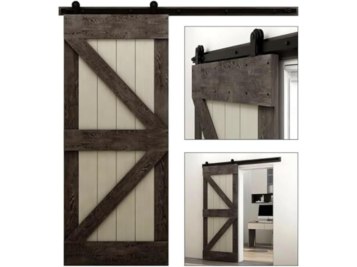 Kit De Herrajes Para Puerta De Granero,