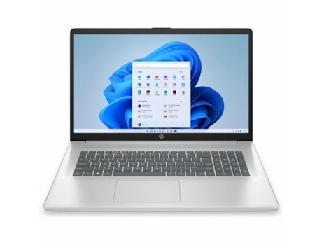 Laptop HP 9D0M9EA (16 GB RAM - Plateado - Acero - Plata - 512 GB SSD - 17 - 17,3 - Qwerty Español - Intel Core i5 - Intel)