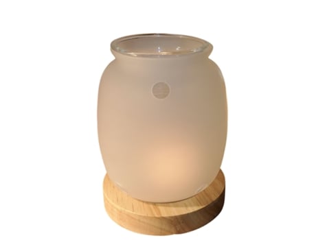 Quemador de Aceites Esenciales ZEN'ARÔME (Blanco)