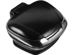 Cenicero Portátil Negro Con Led Para Coche, Soporte Antideslizante Y Fácil De Limpiar, Automático.