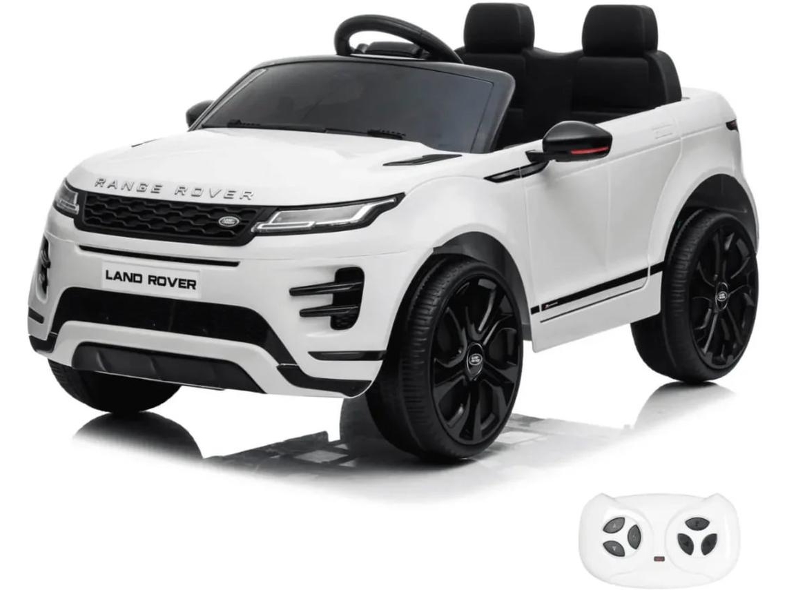 Vehículo Eléctrico Para Niños - Range Rover Evoque 12v - 2 A 6 Años - Blanco