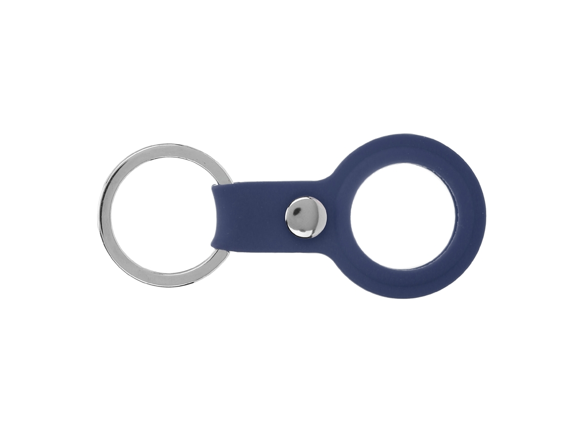 Yncm-capa De Localizador De Chave De Silicona Anti-perdida Para Ios Azul Escuro