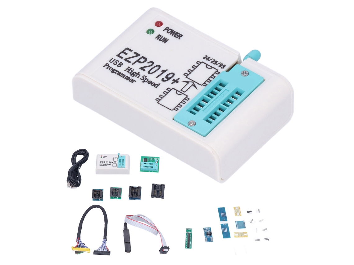 Programador De Alta Velocidad Ezp2019 Con Interfaz Usb 2.0 Para Flash Spi 24/25/93 Bios 25t80 Que Admite Copia Sin Conexión.