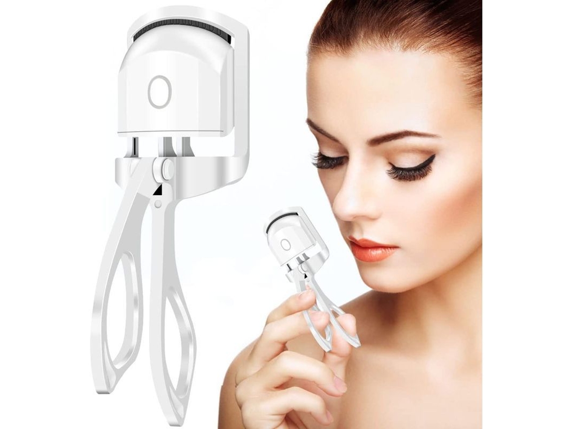 Rizador De Pestañas Eléctrico Con Calor Y Bola De Silicona, Recargable Por Mini Usb Para Unas Pestañas Rizadas De Larga Duración.