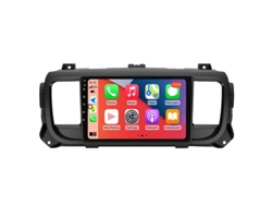 Coche Radio Android Auto Autoradio 8GB RAM 128G ROM CarPlay Navegación GPS Pantalla Táctil RoverOne para Citroen Jumpy 3 para Peugeot Expert 3 2016 - 2021 