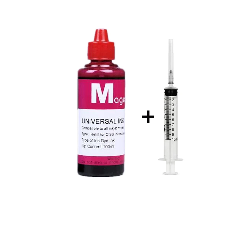 1 Kit De Tinta Magenta Para Impresoras Canon Pg 540 Cl 541 Pixma Mg3250 Mg3255 Mg3550 Mg4100 Mg4150 Mg4200 Mg4250 Pg540 Pg-540xlpg-540xl