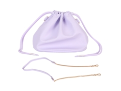 Bolsa De Cuero Pu Para Cámara Con Cordón, Impermeable Y Portátil, Con Correa De Hombro, Morado