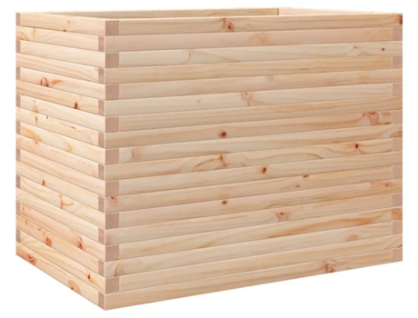 Jardinera VIDAXL Marrón Madera (90x60x68.5 cm)
