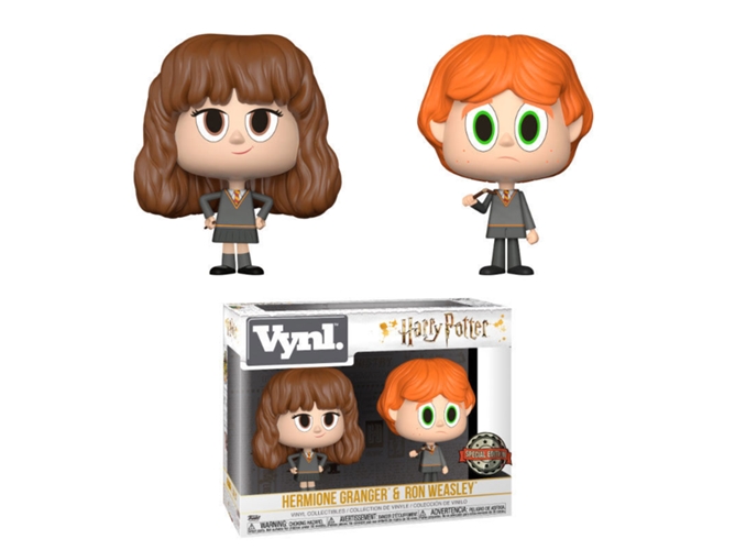 Figura FUNKO Pop! Figuras Vynl Harry Potter Ron & Hermione Broken Wand Exclusive