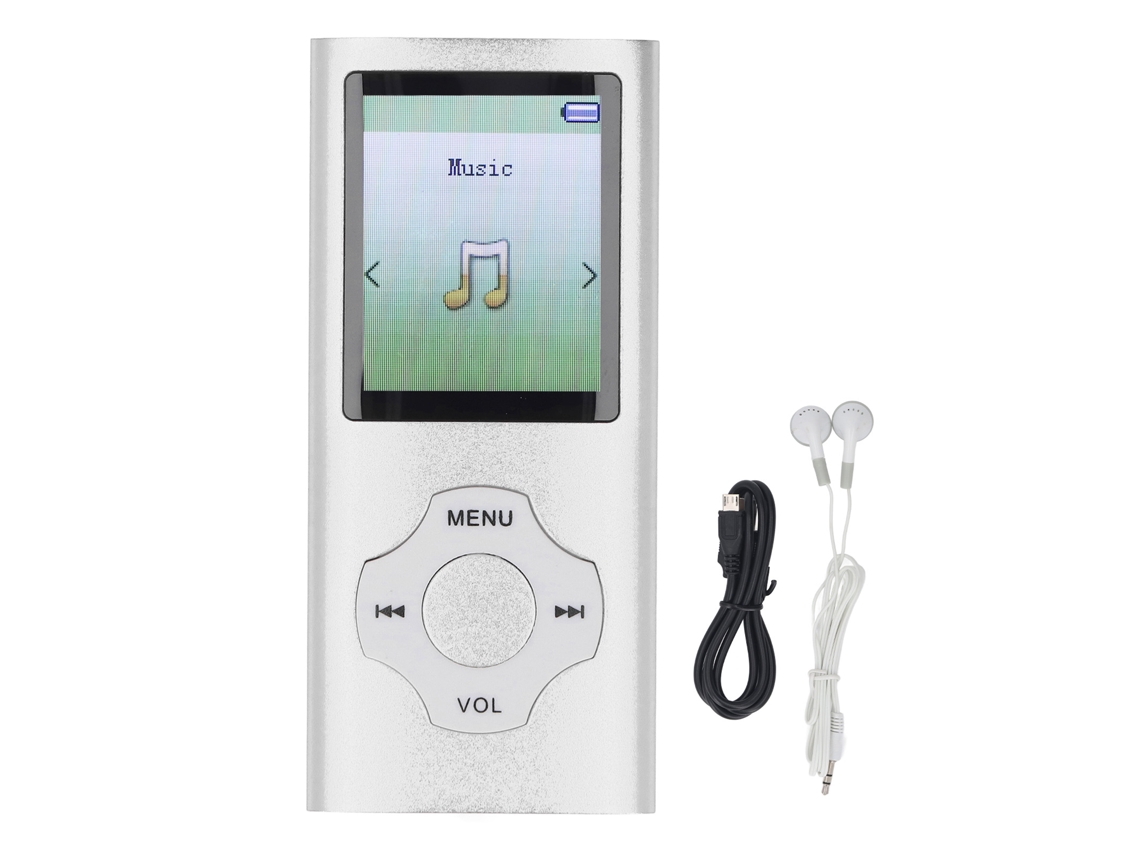 Reproductor Mp3/mp4 De 32 Gb Con Pantalla De 1,8 Pulgadas, Sistema Hifi Portátil Y Compatible Con Tarjetas Sd De Hasta 128 Gb.