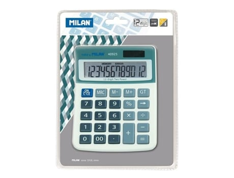 Calculadora de MILAN 40925 Azul 13 X 10 X 1.5 Cm