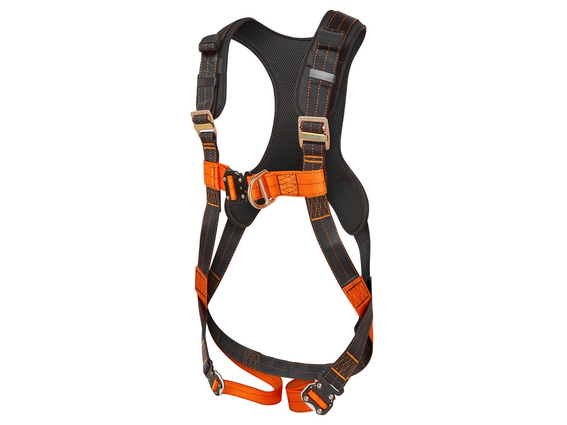 Arnés Portwest Ultra De 2 Puntos - Seguridad Y Confort Negro Naranja / S/m/l