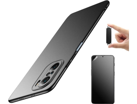 Funda + Protector de Pantalla + Soporte Magnético Xiaomi 11T Pro Turtleshell Negro