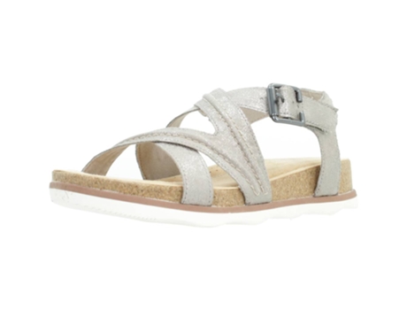 Zapatos de Mujer CLARKS Brynn Ave Tecido Dorado (38)