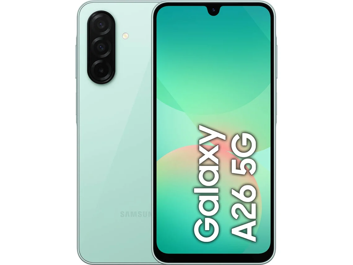 Smartphone SAMSUNG Galaxy A26 (6.7'' - 6 GB - 128 GB - Menta)