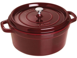 Cacerola STAUB (Rojo - Hierro Fundido - 28 cm)