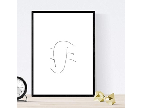 Poster NACNIC Dibujos y Bocetos a Una Linea (A3)