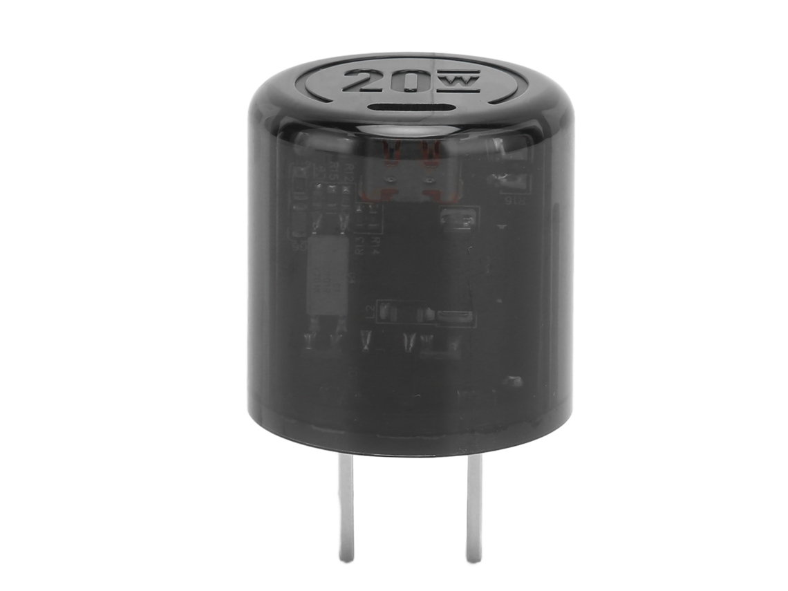 Cargador De Pared Rápido De 20 W Usb-c De Pc Transparente Para Iphone 13 12 11 Samsung Galaxy Pixel