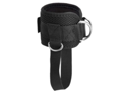Correas de tobillo para máquinas de cable, ajustables y cómodas, con correa de tobillo reforzada de primera calidad y anilla en D para mejorar la sujeción muscular.