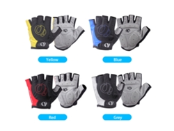 Guantes Unisex Para Ciclismo De Montaña Y Exteriores, Sin Dedos, Transpirables, Antideslizantes Y Resistentes Al Desgaste.