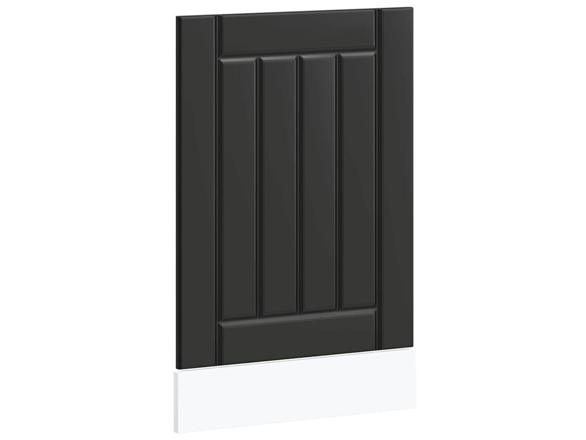 Maison Exclusive - Panel Para Lavavajillas Lucca Madera Contrachapada Negra