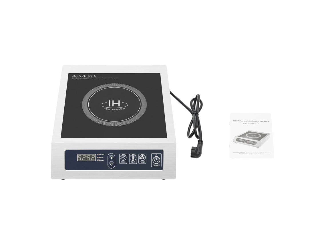 Cocina de inducción, alta potencia, fácil de limpiar, gris claro OEM