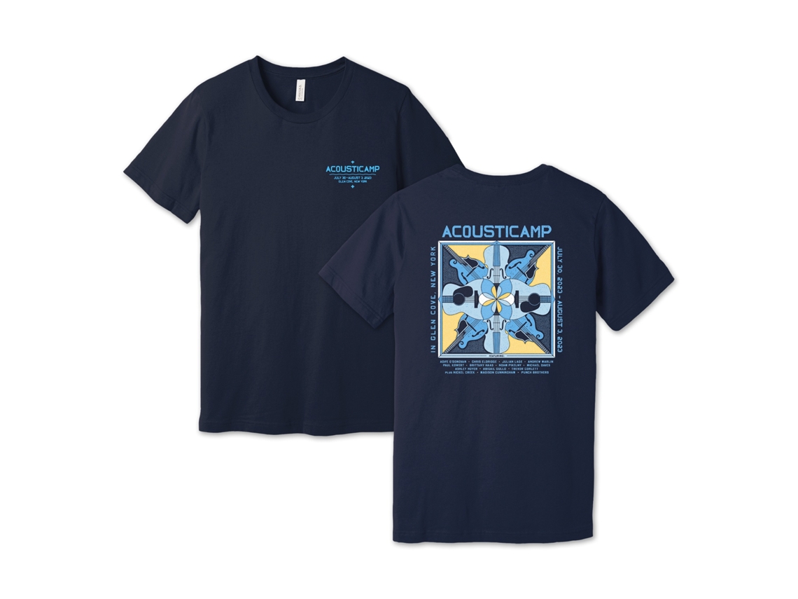 Chris Thile Acousticamp T-shirt Rockinstone Unisex Adults Best Sellers Size:s