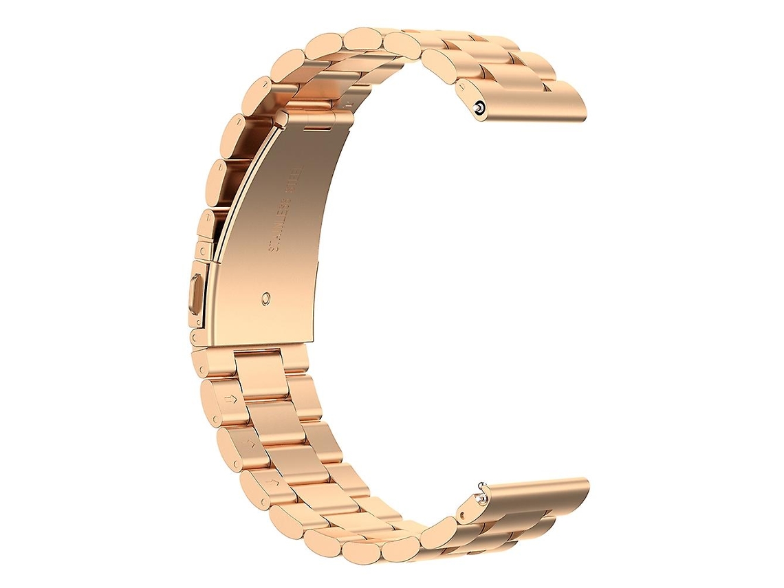 Correa de repuesto de acero inoxidable con 3 cuentas para Huawei Watch 3/Watch 3 Pro Smartwatch de 22 mm. Ly Ebike