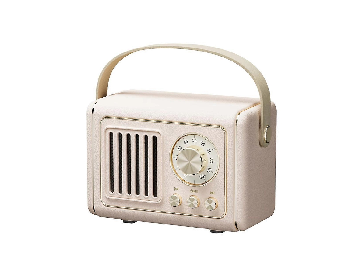 Mini altavoz Bluetooth retro portátil inalámbrico con graves potentes Chennnls
