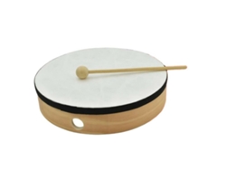 Instrumento Musical REIG Tambor de madera Ø 25,4 Cm (Edad Mínima Recomendada: 3 años)